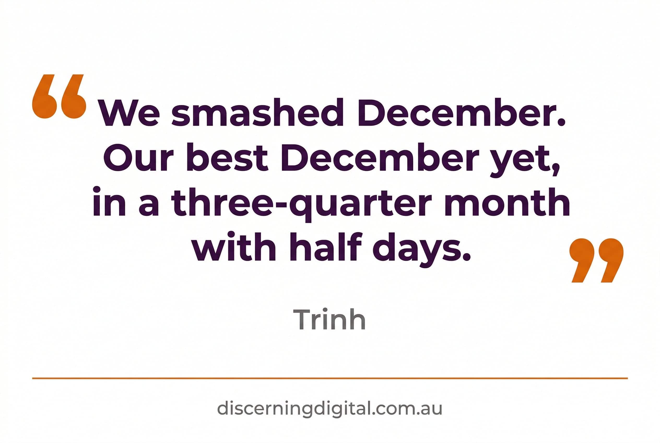 We Smashed December