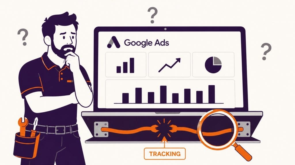 Trade Business Owner During A Google Ads Audit Feature Image